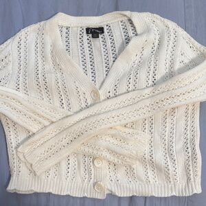 Art Class Ivory Knit Sweater